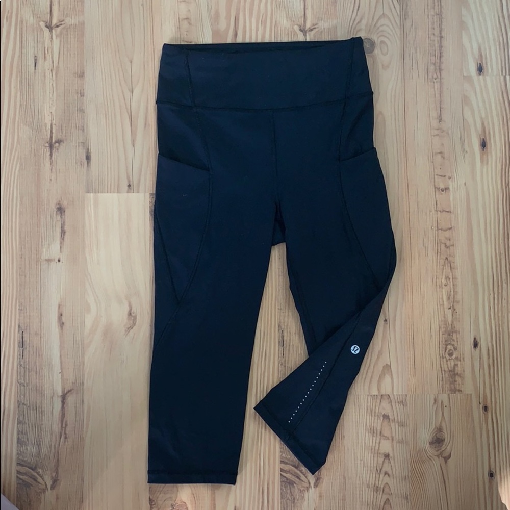 LULULEMON Fast and free crop || 19” new luxe